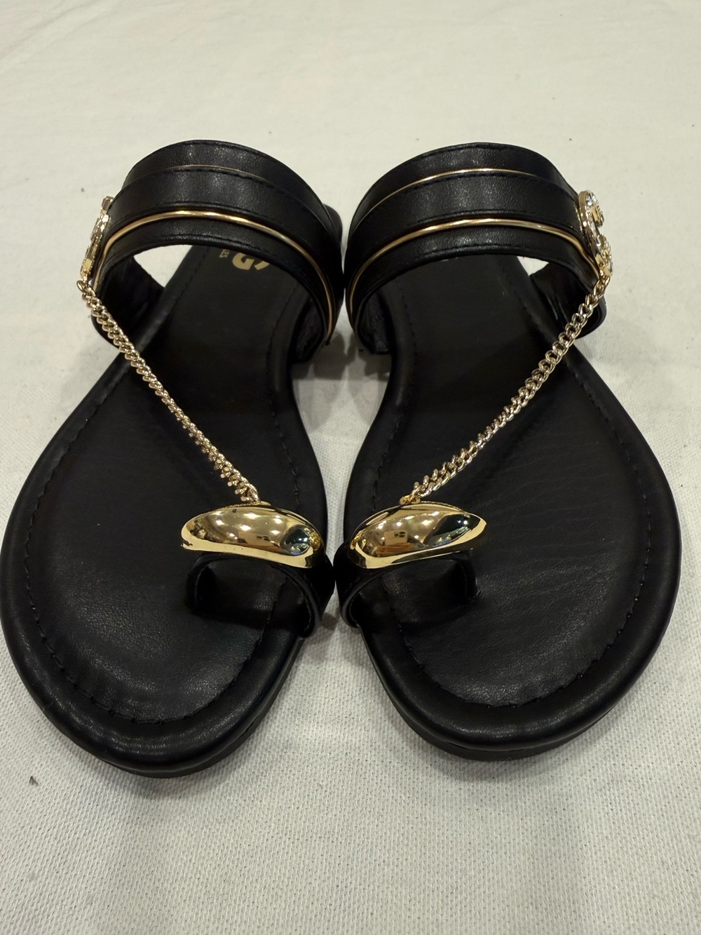 GBG Women's Los Angeles Laidey Sandal Color Black - Picture 5 of 9